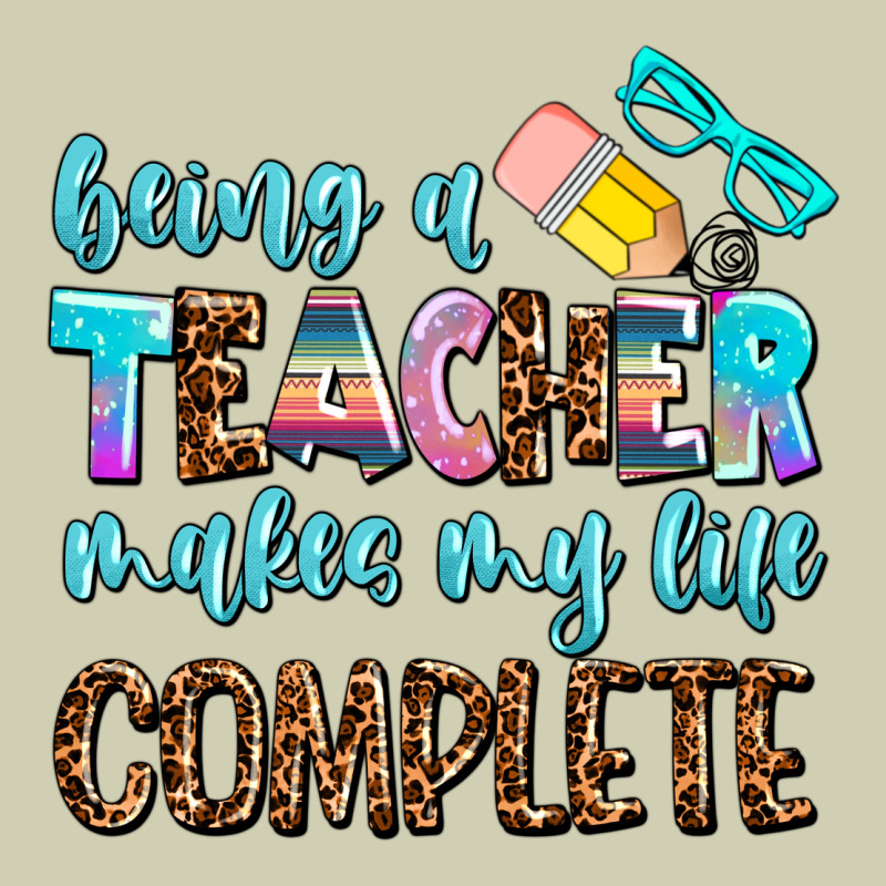 Being A Teacher Makes My Life Complate Heavy Core Tee by AdoDesignShop | Teevron