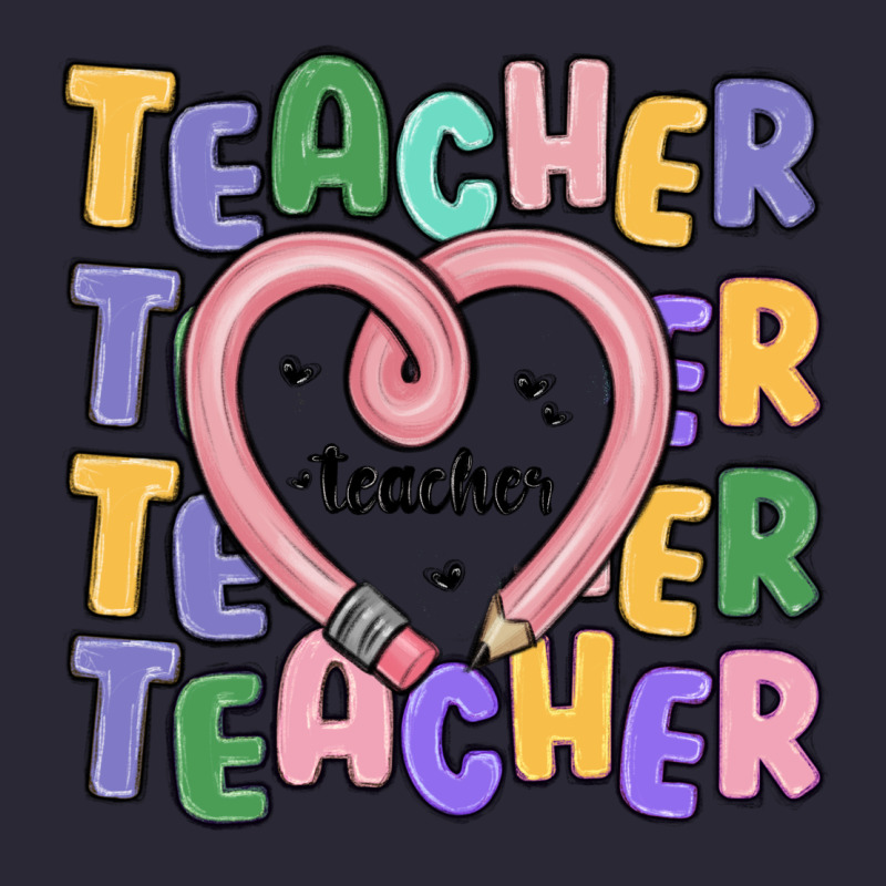 Teacher And Pencil Heart Vintage Tee by MaliasSmallBusiness | Teevron