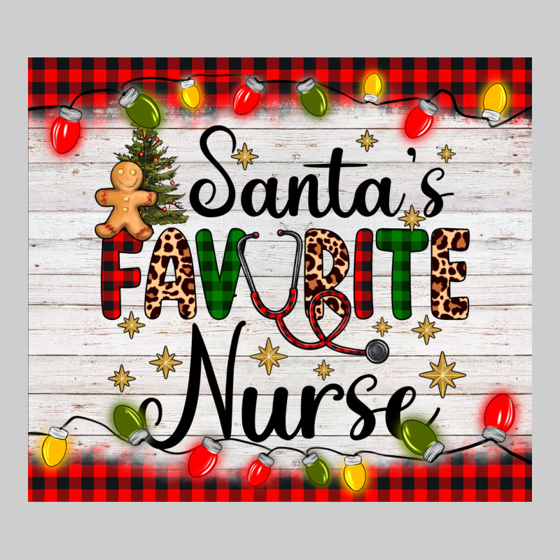 Santa's Favorite Nurse Premium Tee by AdoDesignShop | Teevron