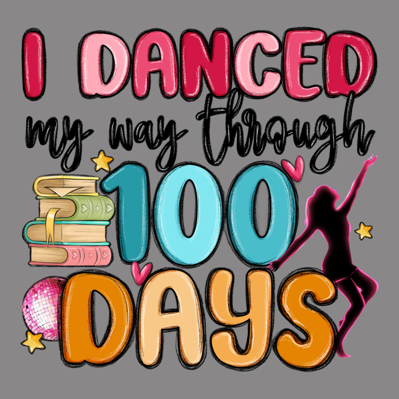 I Danced My Way Through 100 Days Vintage Tee by MaliasSmallBusiness | Teevron