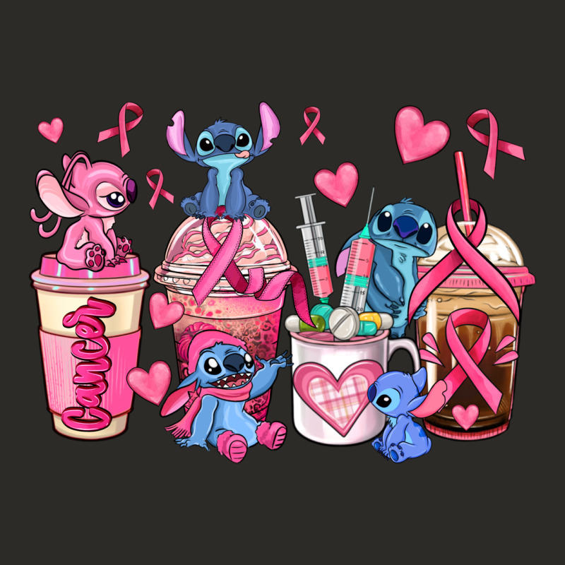 Breast Cancer Stitch Coffee Cups Heavy Core Tee by AdoDesignShop | Teevron