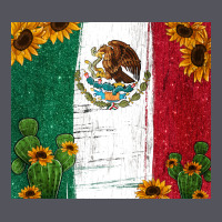 Cactus Sunflower Mexican Flag Z Vintage Hoodie | Teevron