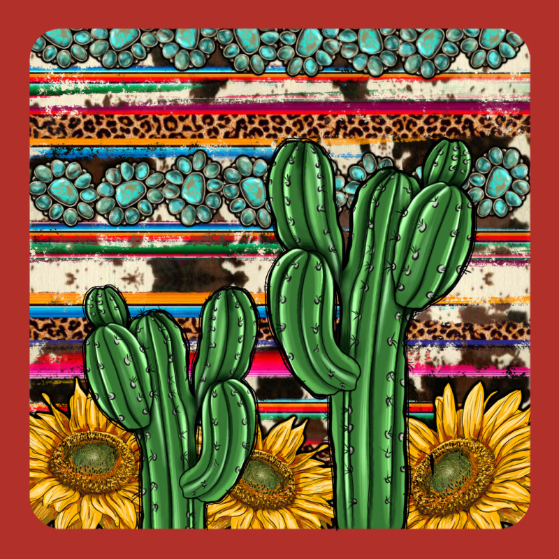 Cactus Sunflower Coaster Premium Hoodie by JahusDesignShop | Teevron