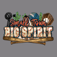 Small Town Big Spirit Baseball Heavyweight Hoodie | Teevron