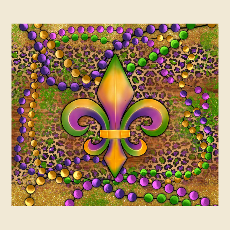 Mardi Gras Fleur De Lis Ladies Tee by RanaPortraitStore | Teevron