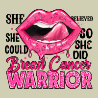 Breast Cancer Warrior Lips Heavy Core Tee | Teevron