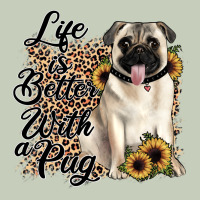 Life Is Better With A Pug Long Sleeve Tee | Teevron