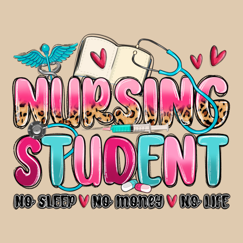 Nursing Student No Sleep No Money No Life Heavyweight Sweatshirt by MaliasSmallBusiness | Teevron