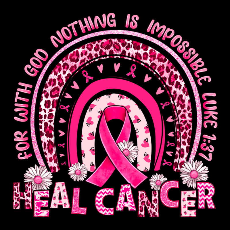Heal Cancer Rainbow Heavy Core Tee by JahusDesignShop | Teevron