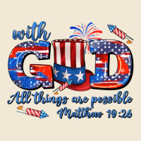 With God All Things Are Possible Usa Premium Tee | Teevron