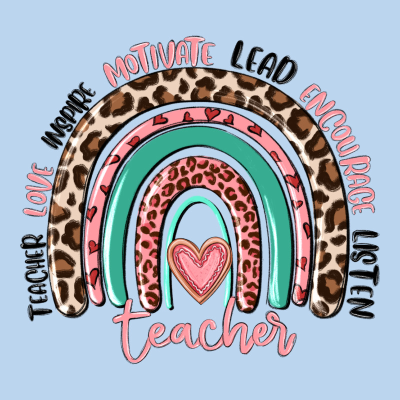 Teacher Rainbow Classic Tee by MaliasSmallBusiness | Teevron
