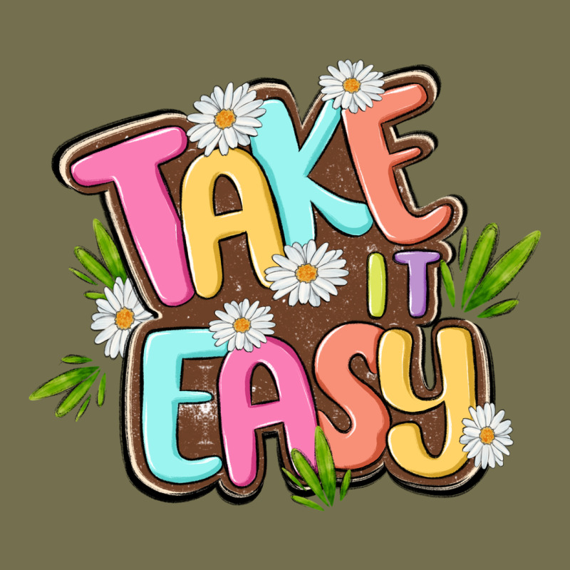 Take It Easy Vintage Hoodie by MaliasSmallBusiness | Teevron