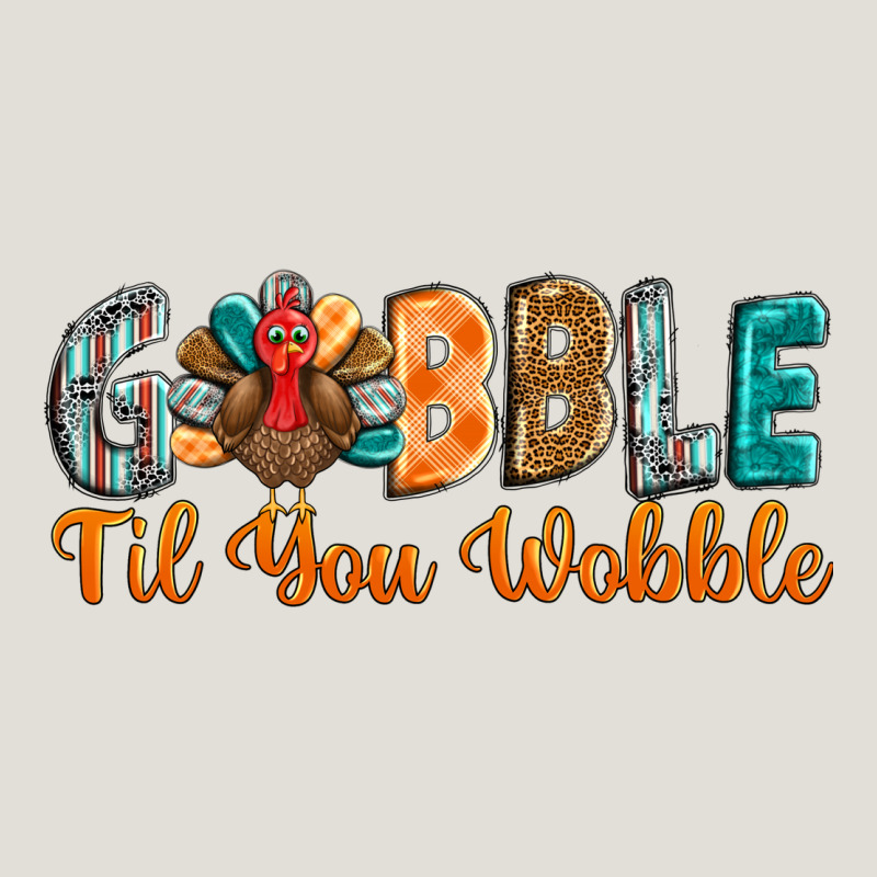 Gobble Till You Wobble Heavy Core Tee by BarkalooDesign | Teevron