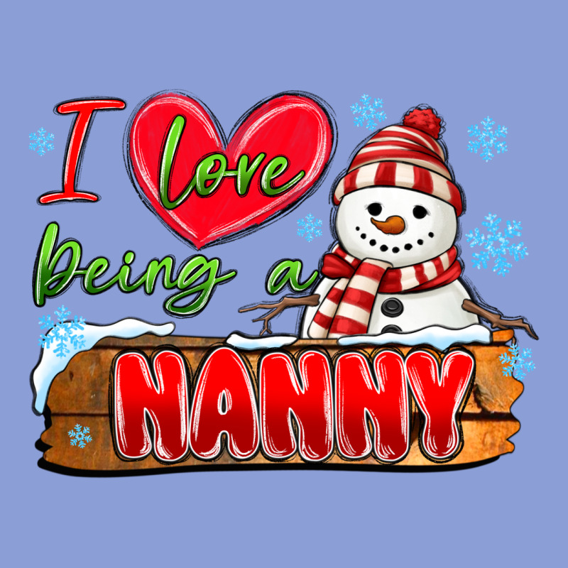 I Love Being A Nanny Long Sleeve Tee by MaliasSmallBusiness | Teevron