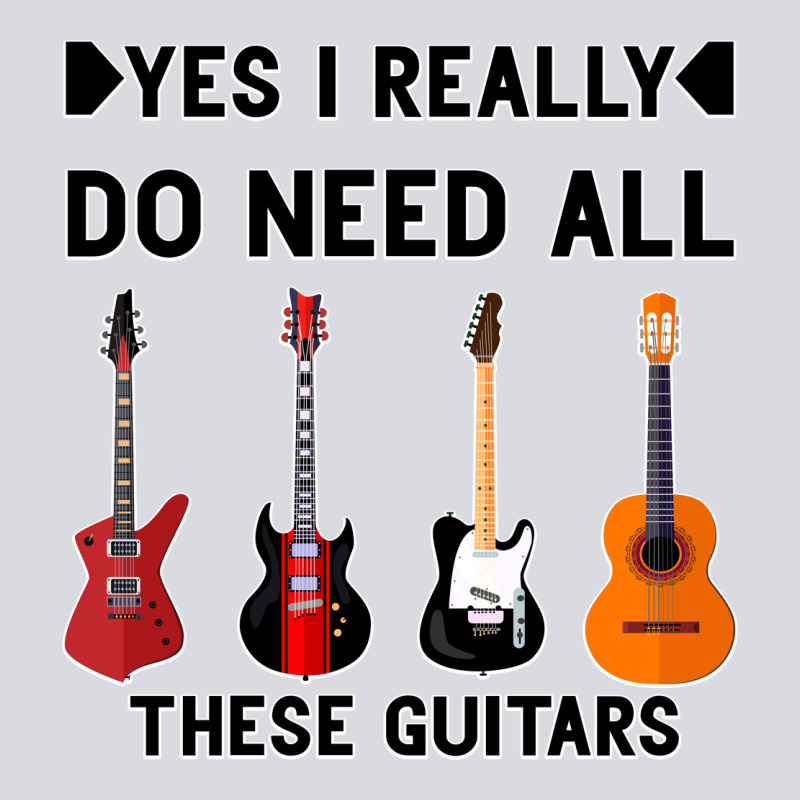 Yes I Really Do Need All These Guitars Zipper Hoodie by Bettercallsaul | Teevron