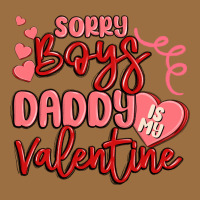 Sorry Boys Daddy Is My Valentine Vintage Tee | Teevron