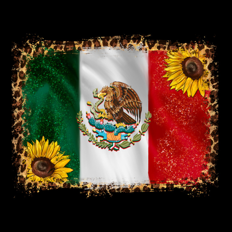 Mexico Flag Background Ladies Tee by HRA Design Shop | Teevron