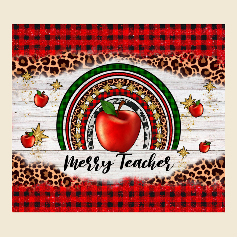 Merry Teacher Premium Tee by AdoDesignShop | Teevron