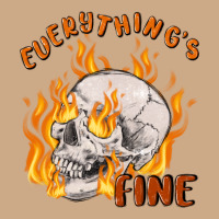 Everything's Fine Vintage Hoodie | Teevron