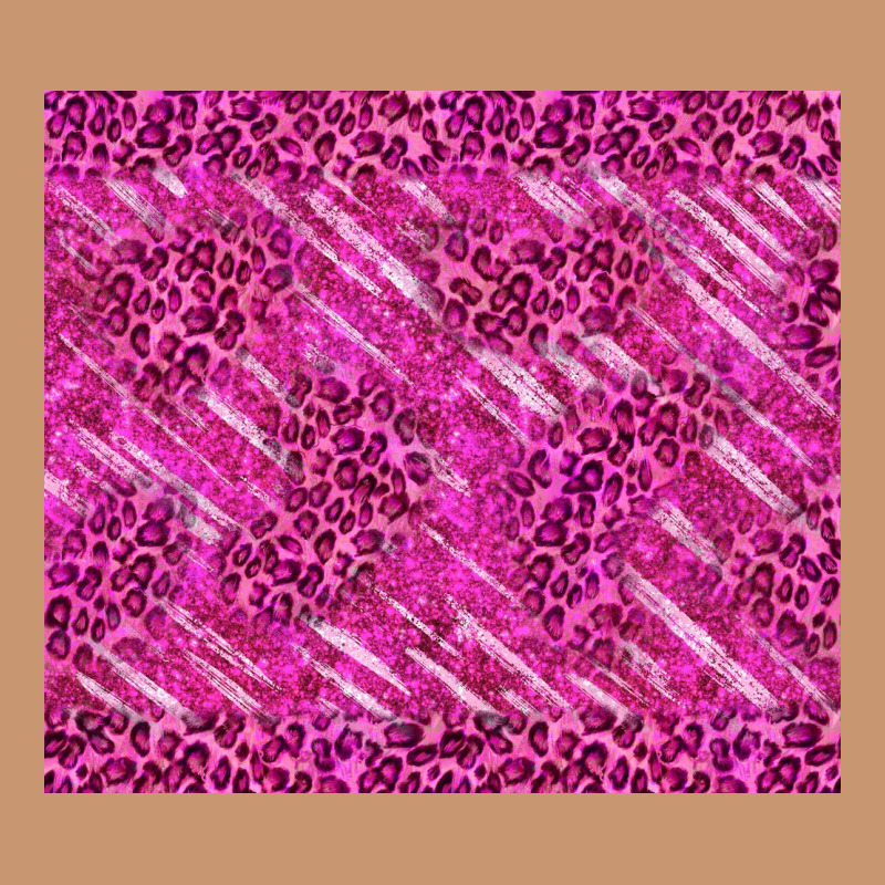 Pink Glitter With Leopard Pattern Heavyweight Hoodie by TumblerDesignByShophia | Teevron