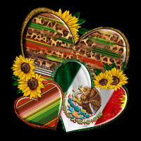 Mexico Heart And Sunflower Ladies Tee | Teevron