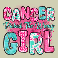 Cancer Picked The Wrong Girl Heavy Core Tee | Teevron