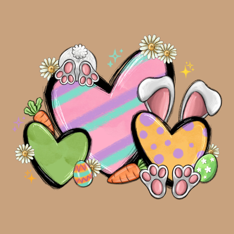 Easter Hearts Vintage Tee by MaliasSmallBusiness | Teevron
