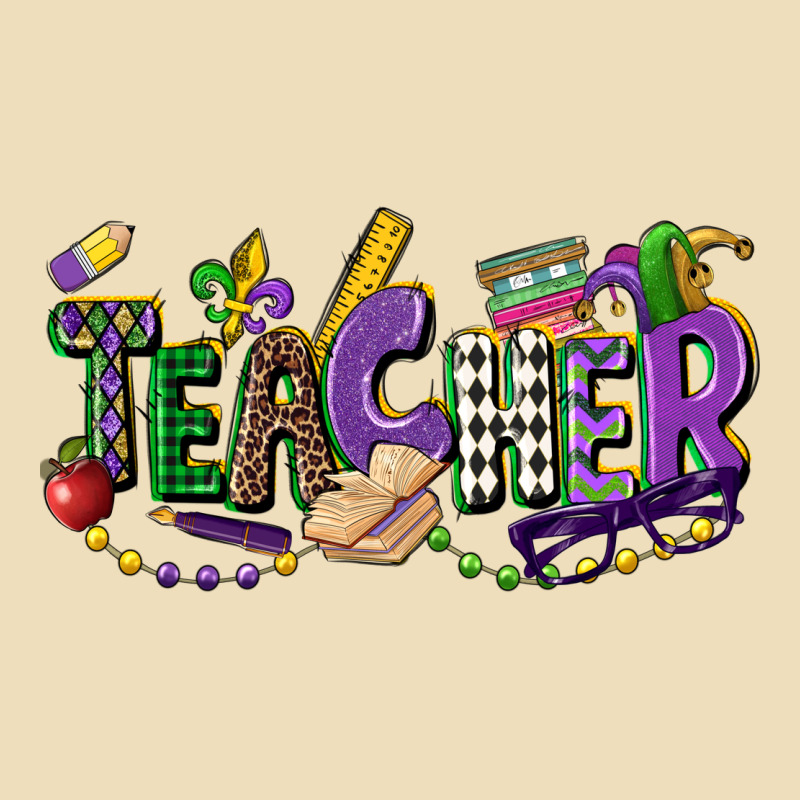 Teacher Mardi Gras Premium Hoodie by CowGirlArtShop | Teevron