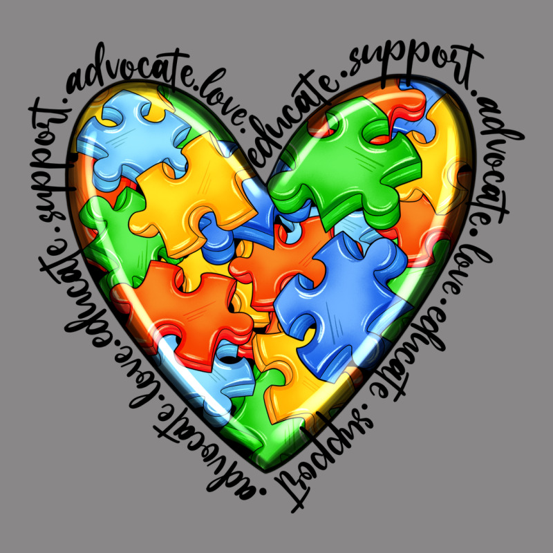 Autism Heart Vintage Tee by JahusDesignShop | Teevron