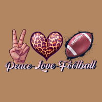 Peace Love Football Long Sleeve Tee | Teevron