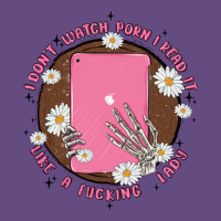 I Don't Watch Prn I Read It Like A Fucking Lady Vintage Hoodie | Teevron