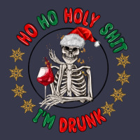 Ho Ho Holly Shit Skeleton Santa Long Sleeve Tee | Teevron