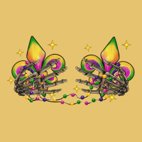 Skeleton Hands Mardi Gras Premium Sweatshirt | Teevron
