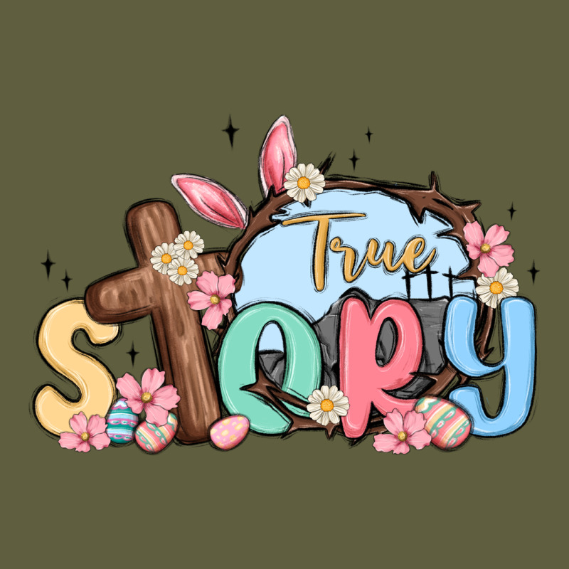 True Story Easter Vintage Tee by MaliasSmallBusiness | Teevron