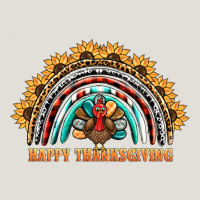 Happy Thanksgiving Rainbow Heavy Core Tee | Teevron