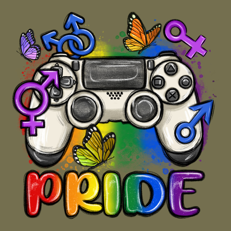 Gaymer Pride Vintage Hoodie by MaliasSmallBusiness | Teevron
