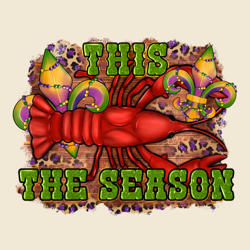 Mardi Gras This The Season Crawfish Fleur De Lis Ladies Tee by RanaPortraitStore | Teevron