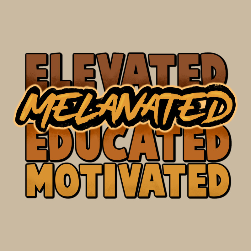 Elevated Melanated Educated Motivated Long Sleeve Tee by NancyCooperArtShop | Teevron
