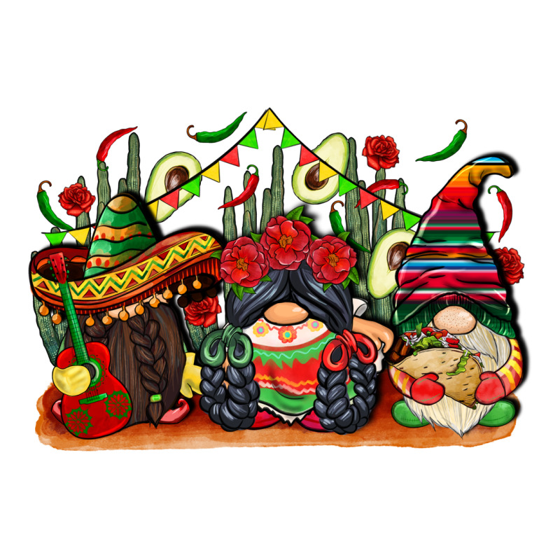 Cinco De Mayo Gnomes Premium Hoodie by CowGirlArtShop | Teevron