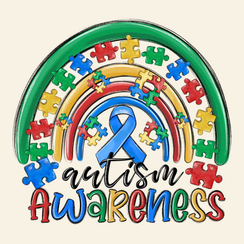 Autism Awareness Rainbow Vintage Tee by MaliasSmallBusiness | Teevron