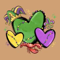 Mardi Gras Hearts Vintage Tee | Teevron