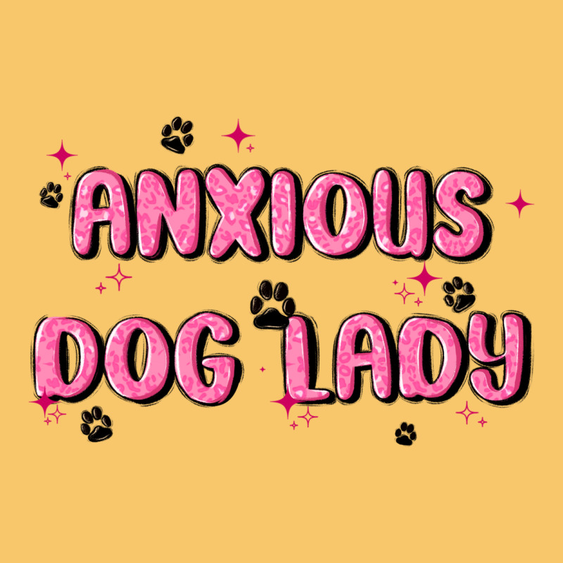 Anxious Dog Lady Vintage Hoodie by MaliasSmallBusiness | Teevron