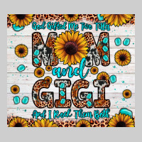 God Gifted Me Two Titles Mom And Gigi And I Rock Them Both Premium Tee | Teevron