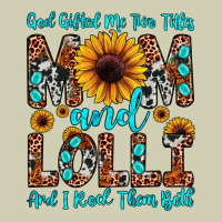 God Gifted Me Two Titles Mom And Lolli  And I Rock Heavy Core Tee | Teevron