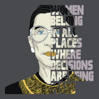 Rbg Ruth Bader Ginsburg Women Belong In All Places Zipper Hoodie | Teevron