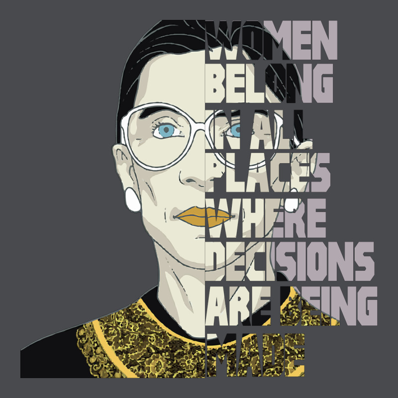 Rbg Ruth Bader Ginsburg Women Belong In All Places Zipper Hoodie by Bettercallsaul | Teevron