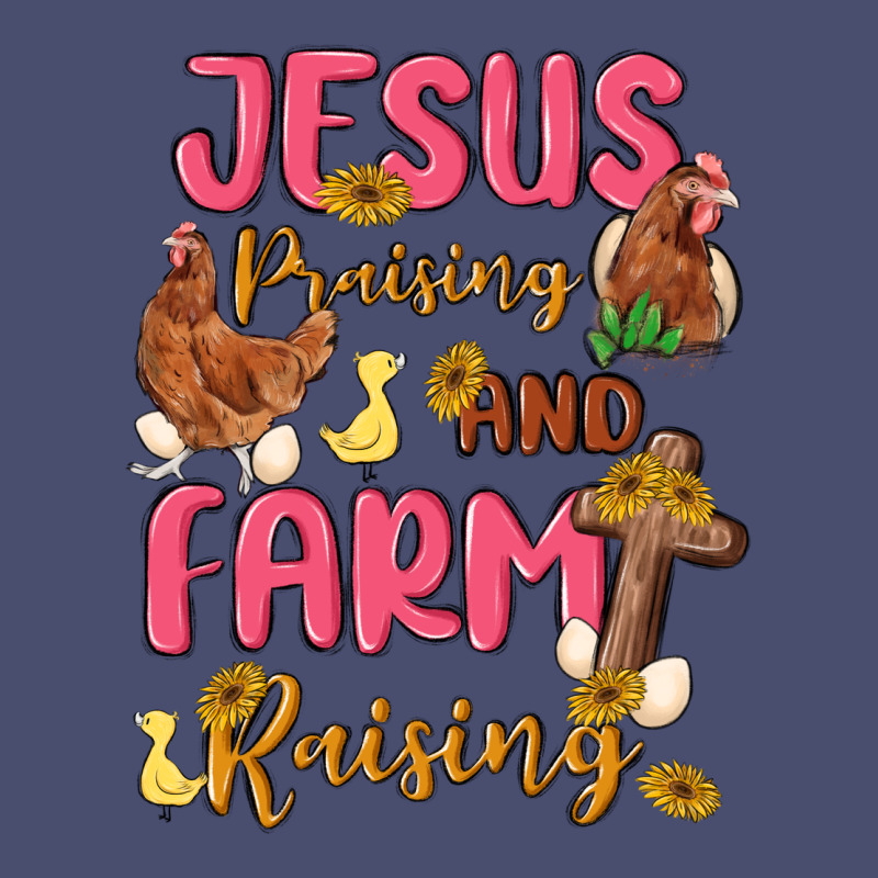 Jesus Praising And Farm Raising Vintage Tee by MaliasSmallBusiness | Teevron