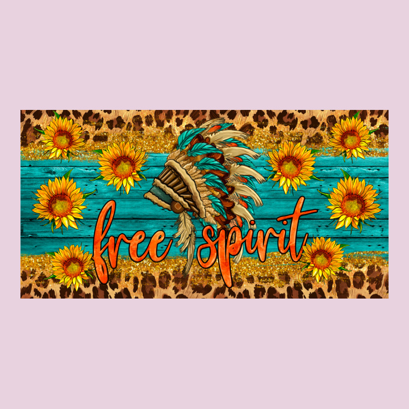 Free Spirit License Plate Ladies Tee by HRA Design Shop | Teevron