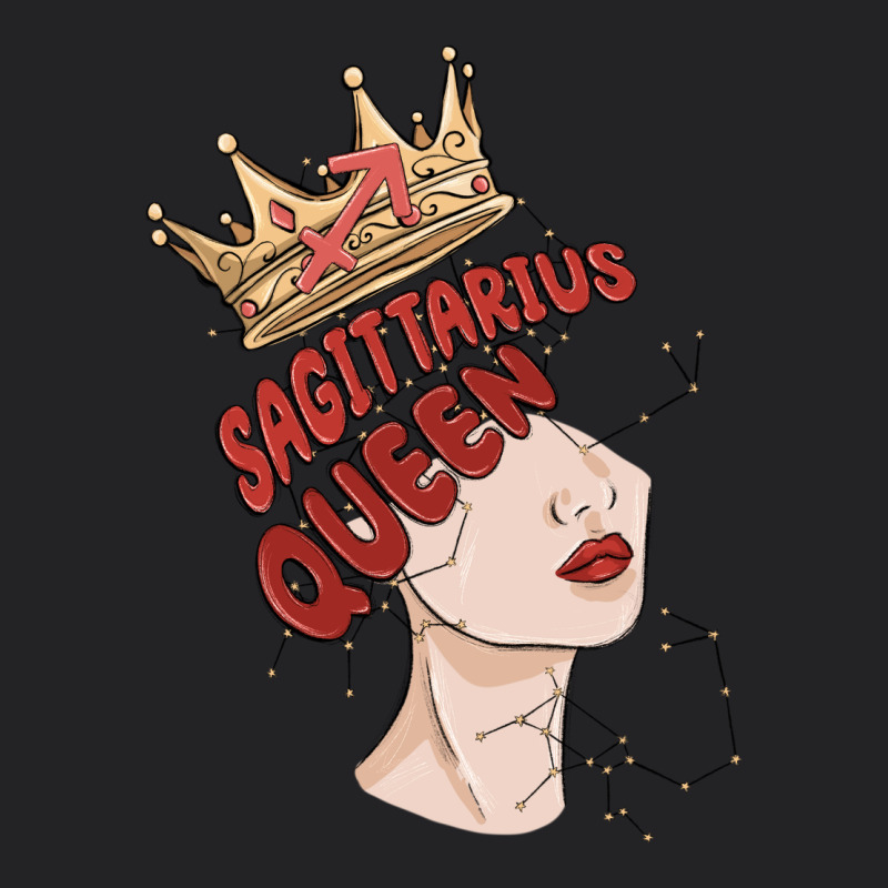 Sagittarius Queen Vintage Tee by MaliasSmallBusiness | Teevron