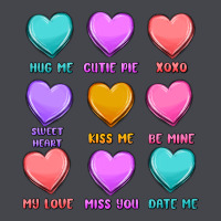 Valentine's Day Candy Hearts Classic Tee | Teevron
